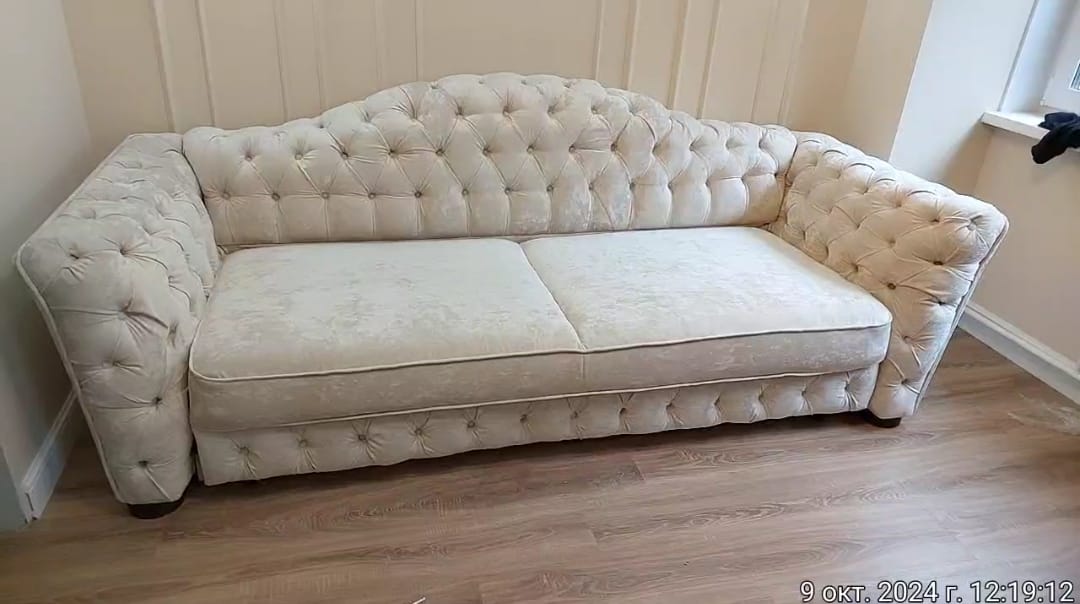 Обивка дивана. Добрынинская