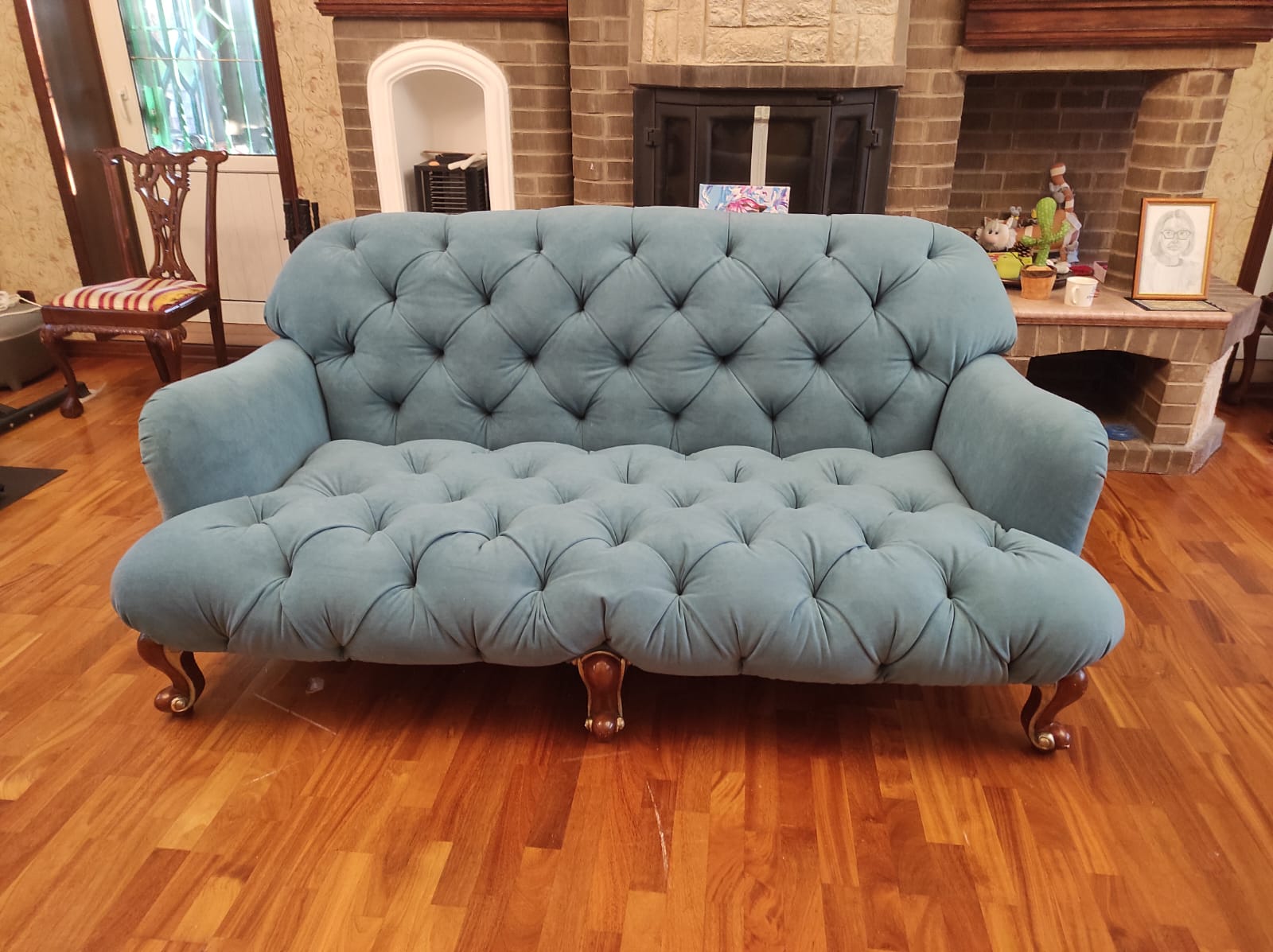 Обивка дивана. Добрынинская